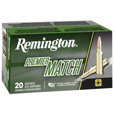 Remington Premier 308 Win 175 Grain Sierra Bullets MatchKing BTHP (20 Rounds)
