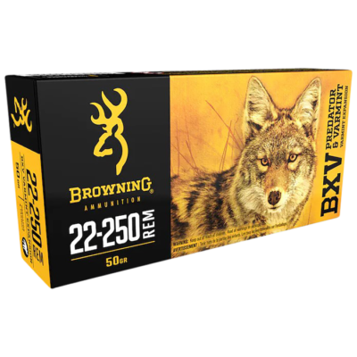 Browning Bxv 22-250 Rem 50 Grain Varmint Expansion Polymer Tip (20 Rounds)