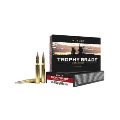 Nosler Trophy Grade 30-06 Springfield 168 Grain Nosler Spitzer AccuBond Long Range (20 Rounds)
