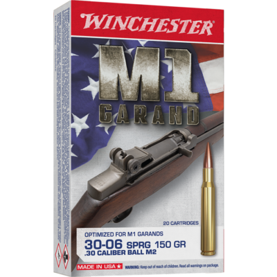 Winchester Active Duty 30-06 Springfield 150 Grain FMJ (20 Rounds)