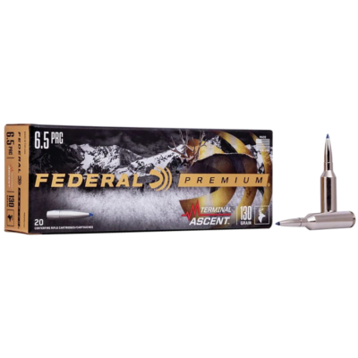 Federal Premium 6.5 PRC 130 Grain Terminal Ascent (20 Rounds)