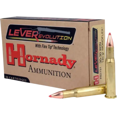 Hornady Leverevolution 30-30 Win 140 Grain MonoFlex (20 Rounds)