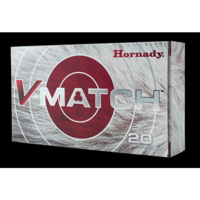 Hornady V-match 6.5 Creedmoor 100 Grain ELD-VT (20 Rounds)