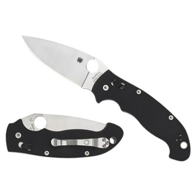 Spyderco C95GP2 Manix 2 XL 3.85" Folding Plain Knife C95GP2
