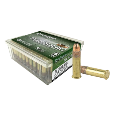 Remington Subsonic 22 LR 40 Gr Hollow Point (100 Rounds)
