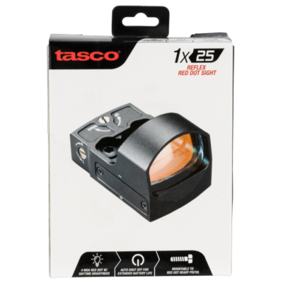 Tasco , Tas Trdprs 1x25 Blk 4 Moa Reddot Mc Picdr Mnt Bx5l