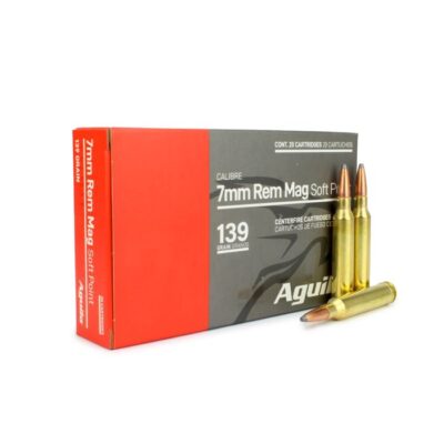 Aguila 7mm Rem Mag 139 Gr Soft Point
