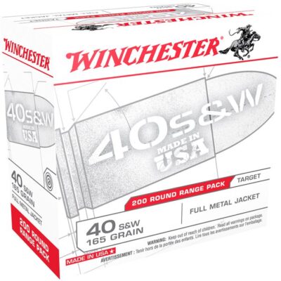 Winchester 40 S&W 165 GR FMJ