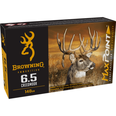 Browning Ammo Max Point 6.5 Creedmoor 140 Gr Max Point (20 Rounds)
