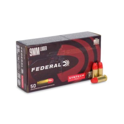 Federal American Eagle 9mm 130 Gr TSJ Flat Nose