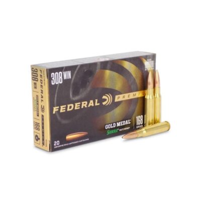 Federal Gold Medal Match 308 Winchester 168 Grain SMK BTHP