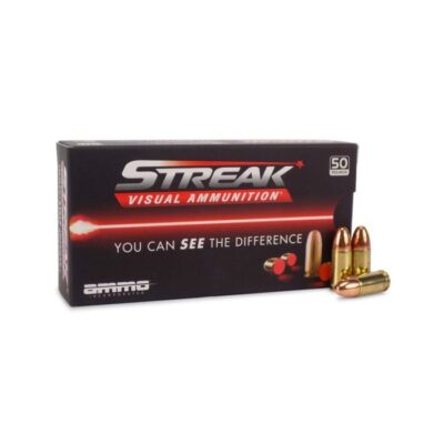 Ammo Inc Streak 9mm 124 Gr Non-Incendiary Red Tracer