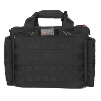 GPS Bags Tactical Black 1000D Nyon Pistol Case - Holds 5 Handguns T1714LRB