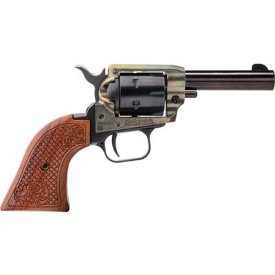 Heritage Barkeep 22 LR 3" (Custom Scroll Wood)