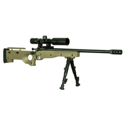 Crickett CPR Bolt Single-Shot 22 LR 16.125" w/ Scope - FDE/Black