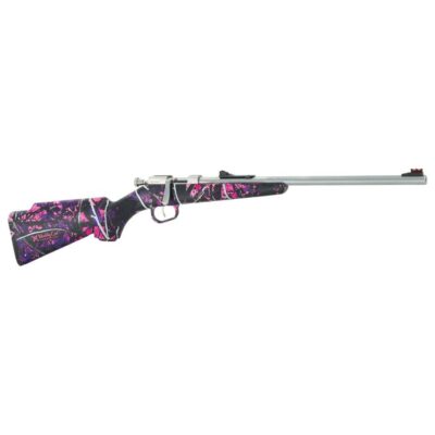 Henry Mini Bolt Action Bolt 22 S/L/LR 16.3" Muddy Girl/Stainless