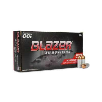 Blazer 380 ACP 95 Grain Aluminum Case FMJ