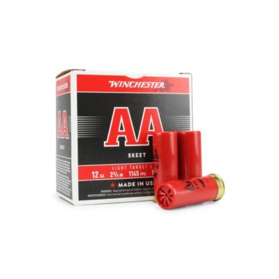 Winchester AA 12 Ga 2-3/4" 1-1/8 Oz No.9 Shot Light Target Load
