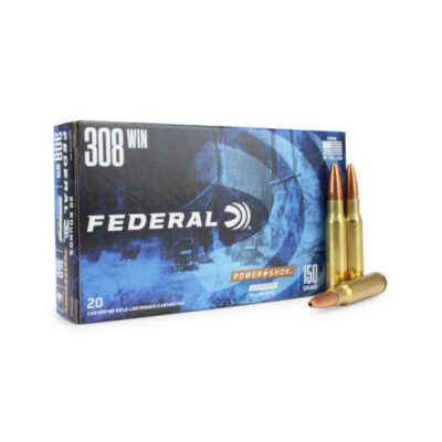 Federal Power-Shok 308 Winchester 150 Grain Copper Lead Free HP