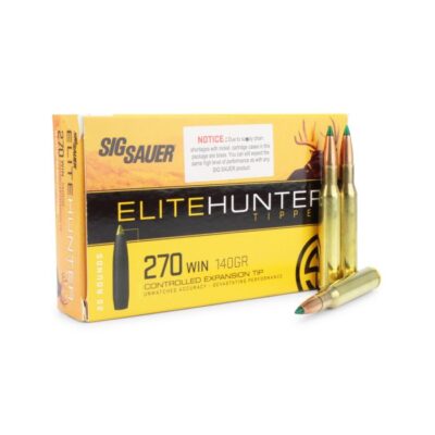 Sig Sauer Elite Hunter 270 Win 140 Grain Tipped