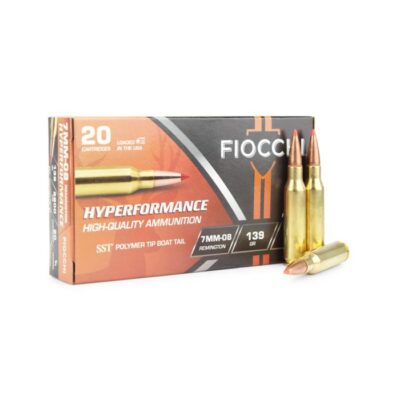 Fiocchi Hyperformance 7mm-08 Remington 139 Grain SST