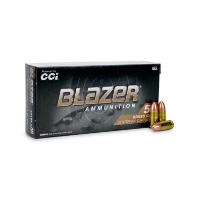 Blazer Brass 9mm 124 Gr FMJ