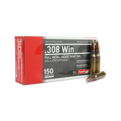 Aguila 308/7.62 150 Gr Boat-Tail FMJ
