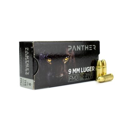 Panther Ammo 9mm 115 Grain FMJ