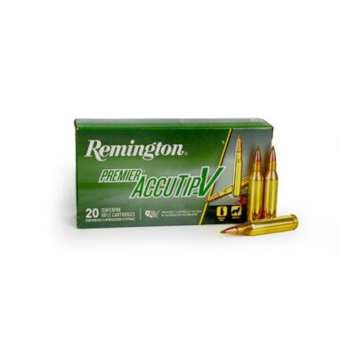Remington Premier 243 Winchester 75 Grain AccuTip-V Boat-Tail