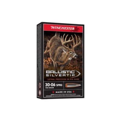 Winchester Ballistic Silvertip 30-06 Springfield 150 Grain Rapid Controlled Expansion Polymer Tip (20 Rounds)