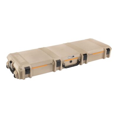 Pelican V800 Wheeled Hard Tactical Rifle Case with Foam Insert (TAN/FDE)