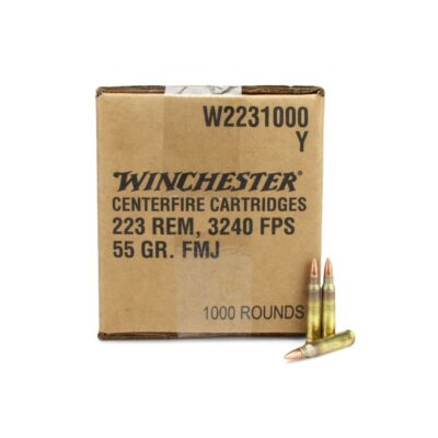 Winchester USA Lake City 223 Remington 55 Gr FMJ